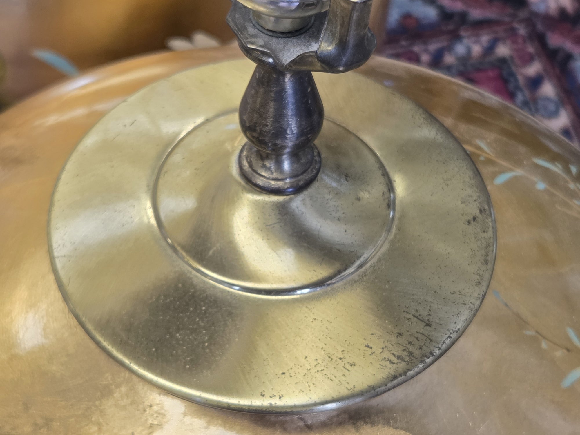 MONUMENTAL PAIR GOLD LEAF BIRD FLORAL TABLE LAMPS