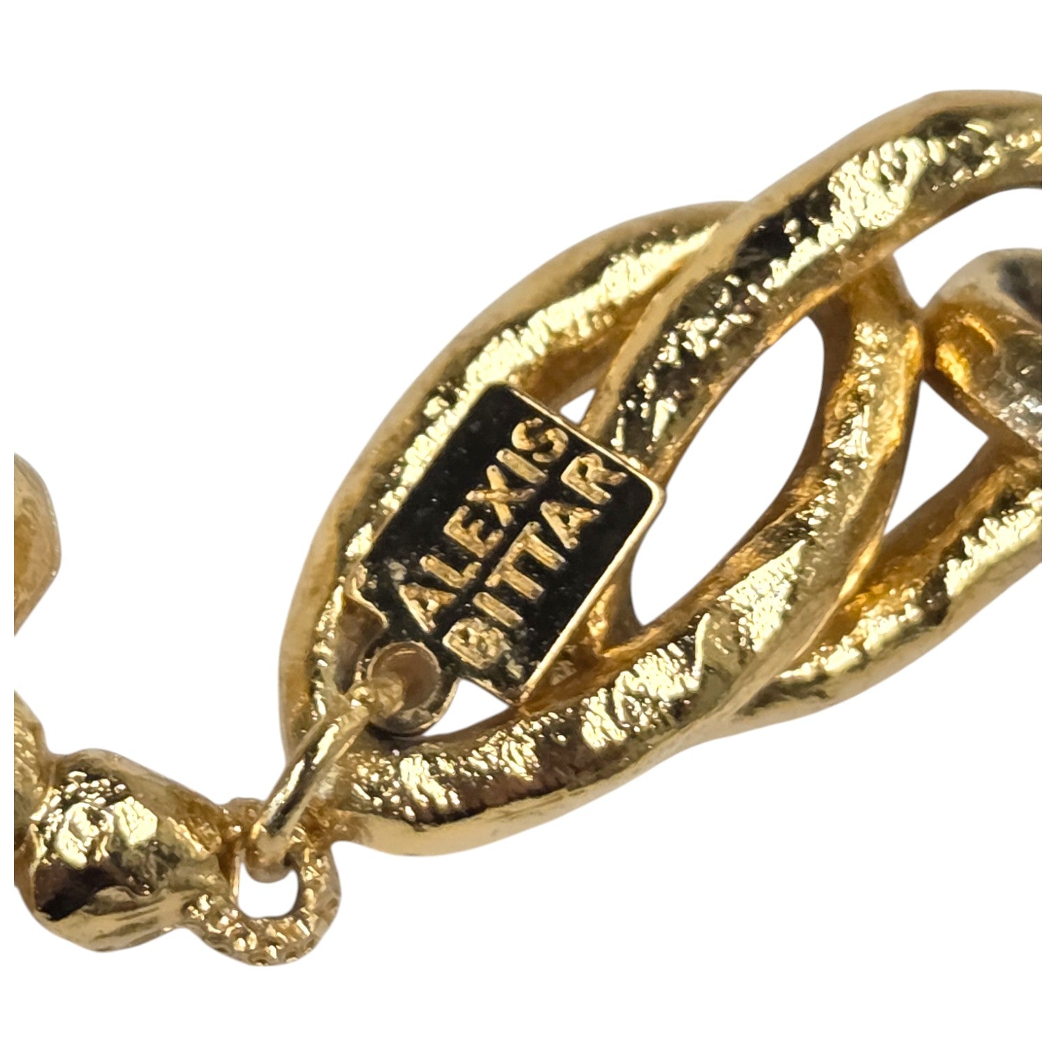 FREE SHIPPING - Alexis Bittar Statement Necklace Aquamarine beads Rhinestones