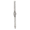 VINTAGE PLATINUM AND DIAMOND 5CT BRACELET WATCH
