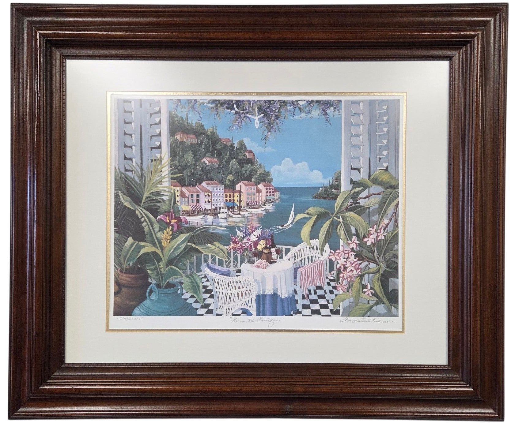 Shari Hatchett Bohlmann "Romantic Portofino" Limited Edition
