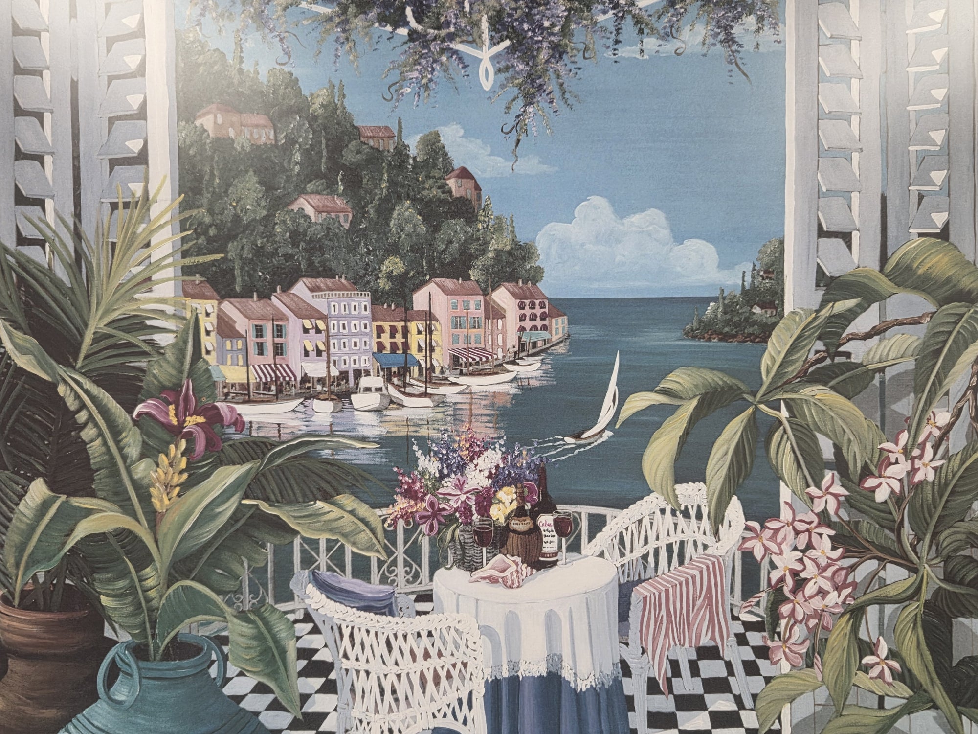 Shari Hatchett Bohlmann "Romantic Portofino" Limited Edition