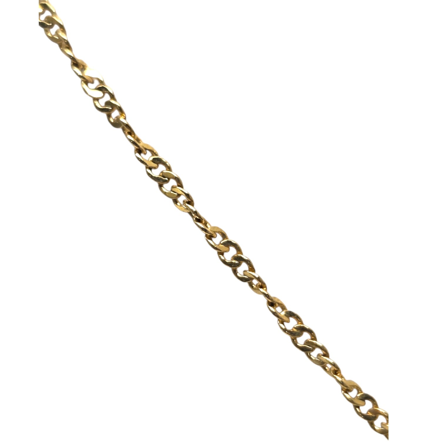 JOSE ARAGON ORIGINAL 18KT GOTHIC CROSS PENDANT NECKLACE