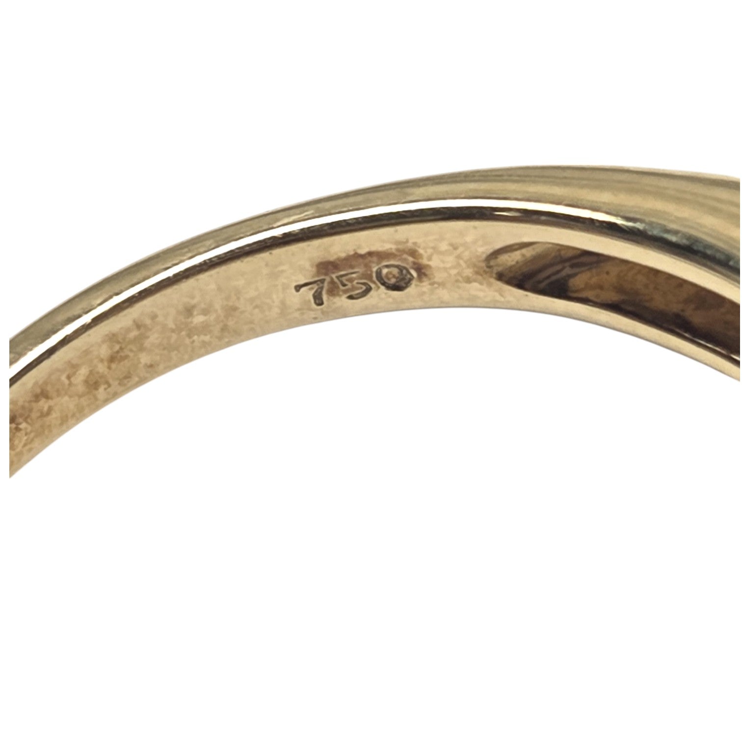 GREY FRESHWATER PEARL RING W/ BAGETTE DIAMONDS