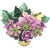 FREE SHIPPING - Stanley Hagler NYC Colorful Floral Bouquet Brooch
