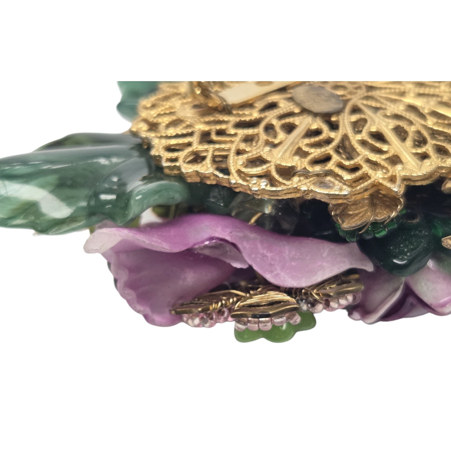 FREE SHIPPING - Stanley Hagler NYC Colorful Floral Bouquet Brooch