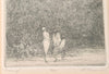 HAROLD ALTMAN TRIAL PRINT "TRIO" ETCHING