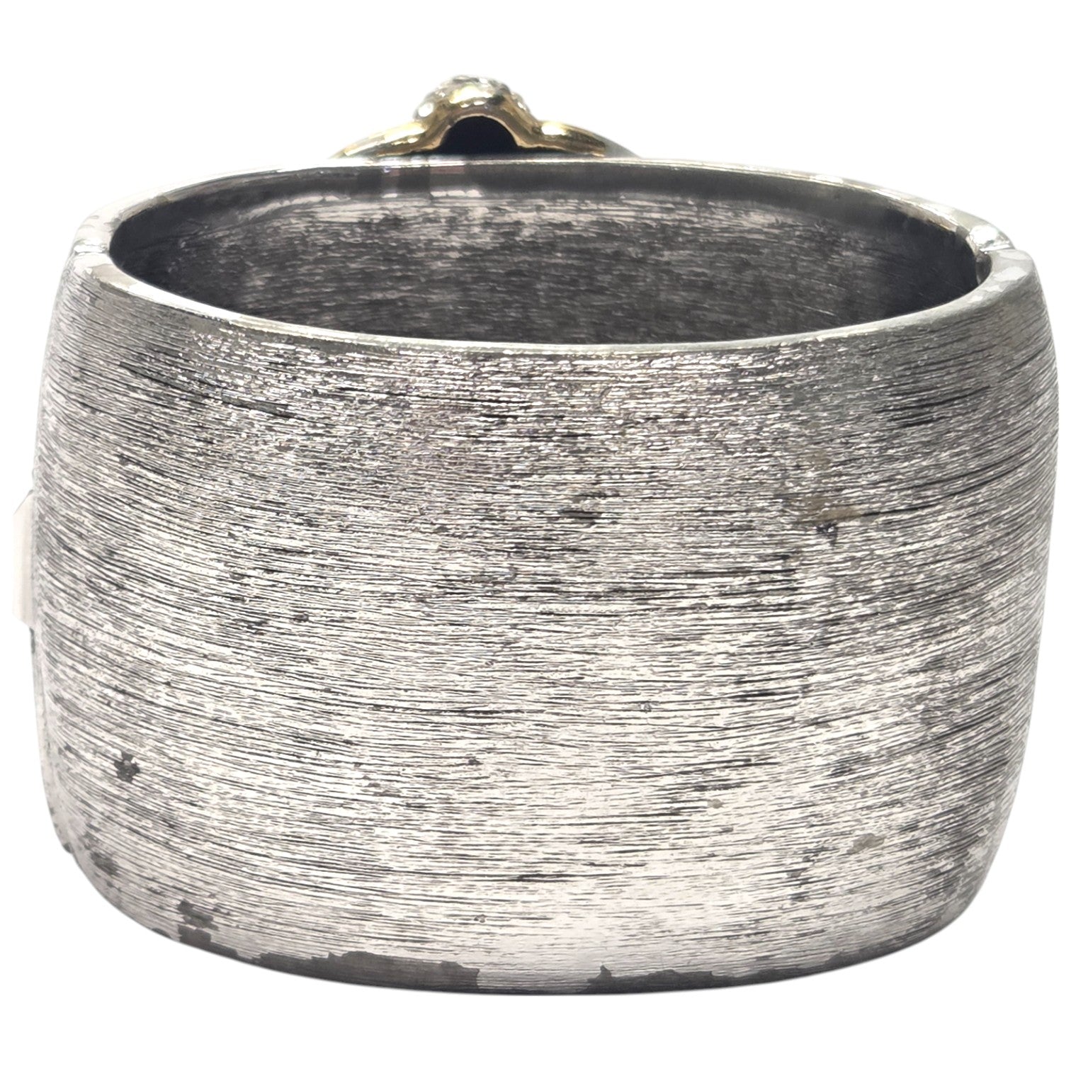 FREE SHIPPING Ciner Cuff Bracelet Maltese Cross & Rhinestones