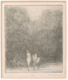 HAROLD ALTMAN TRIAL PRINT "TRIO" ETCHING