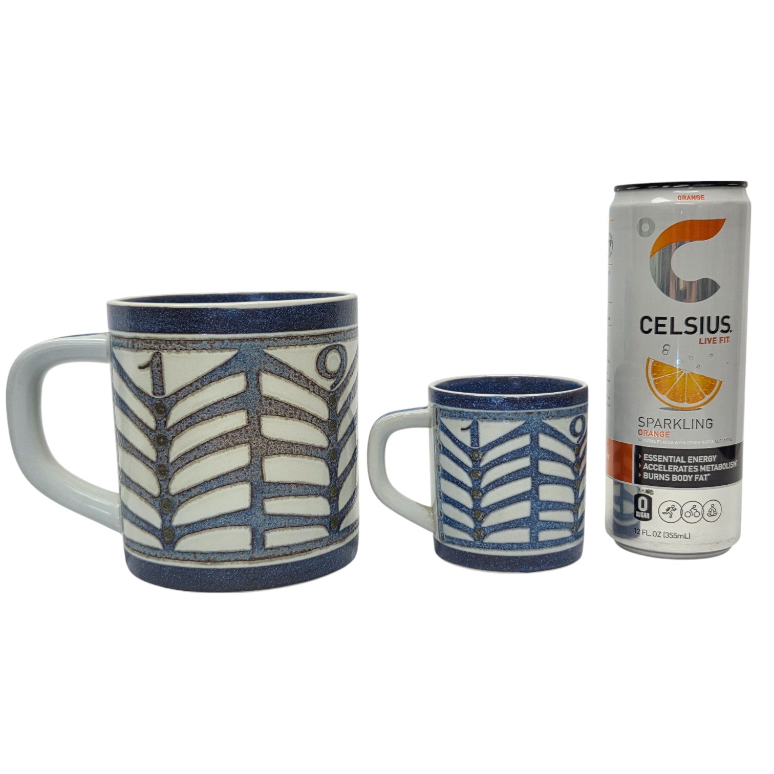 15pc  ROYAL COPENHAGEN CERAMIC MUGS