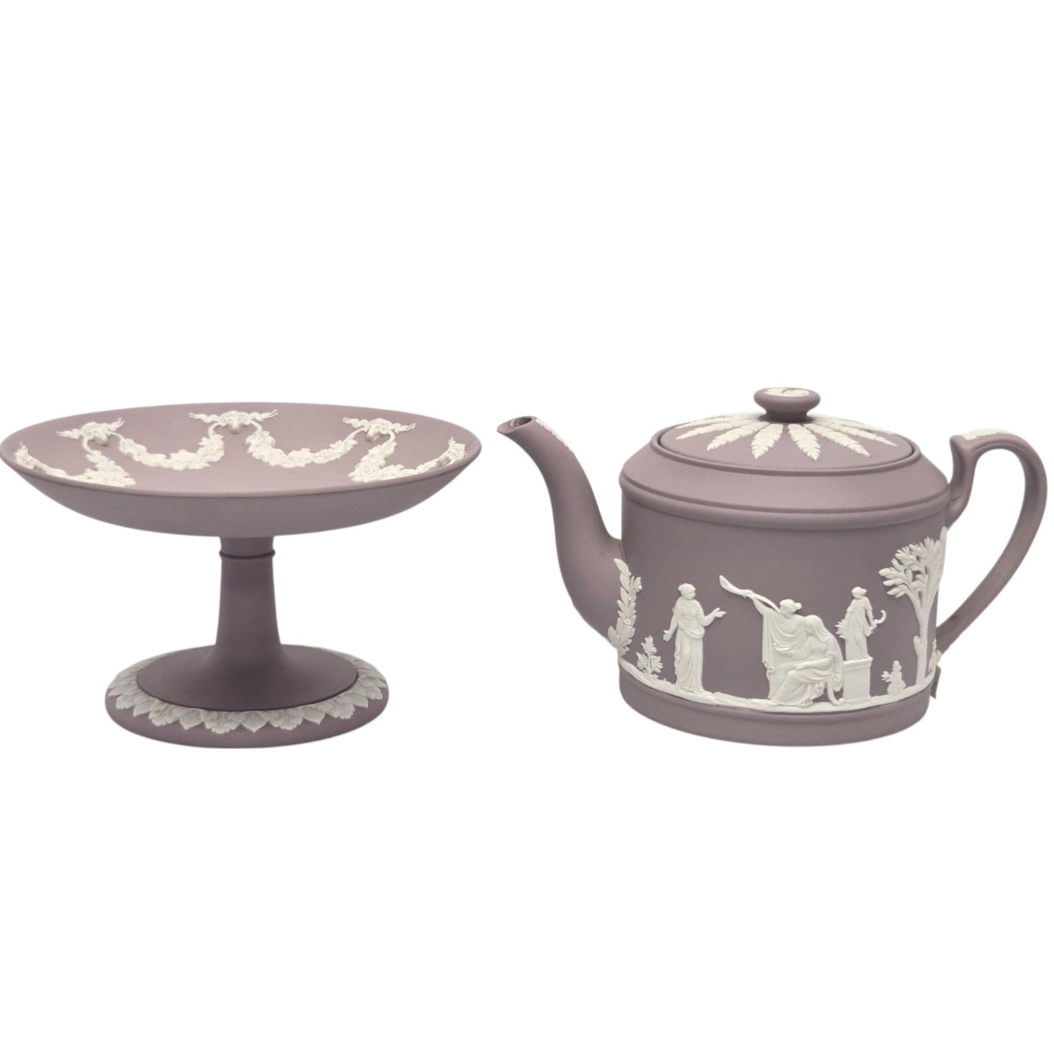 WEDGWOOD LAVENDER JASPERWARE 10pc