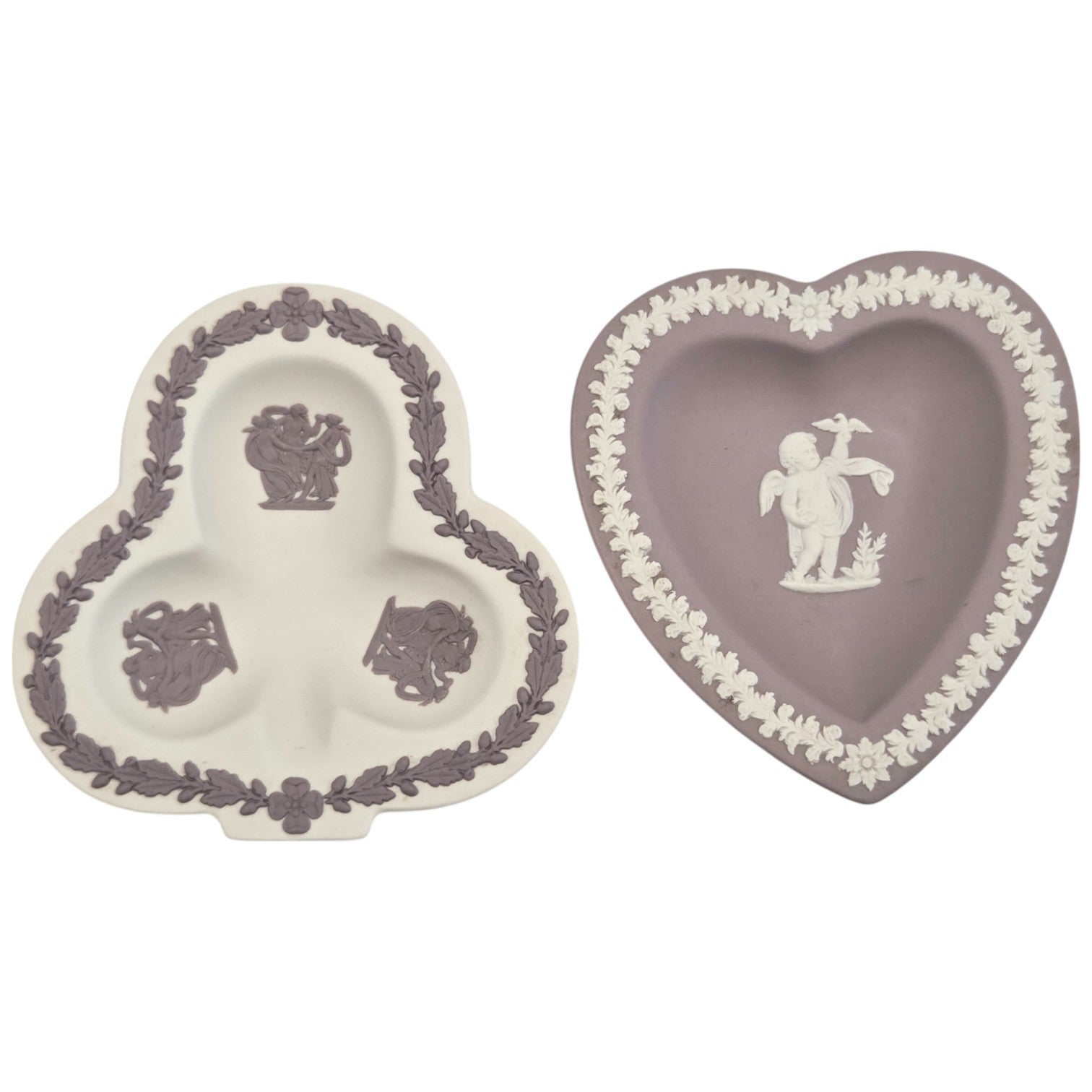 WEDGWOOD LAVENDER JASPERWARE 10pc