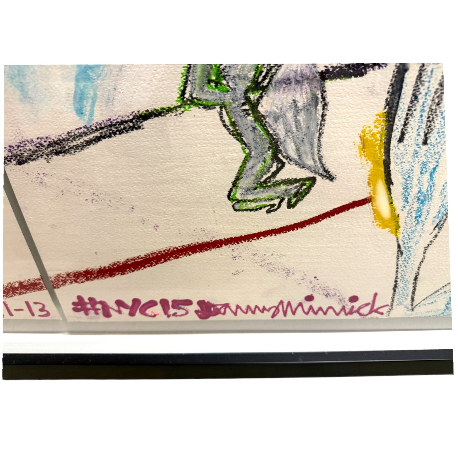 DANNY MINNICK PARIS INSPIRED ABSTRACT PAINTING