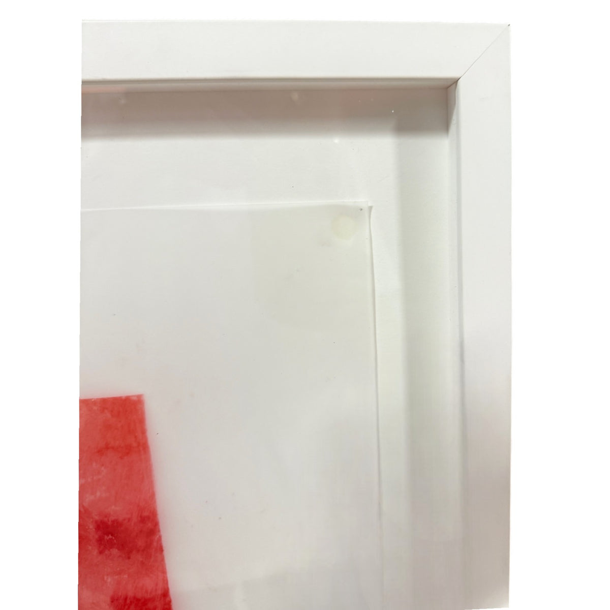 Minimalist Watercolor Abstract of a Vase