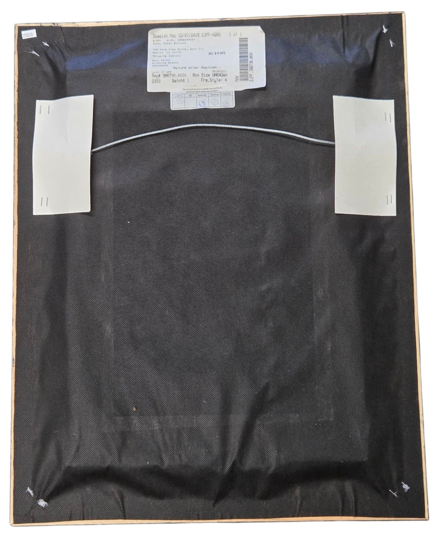 PETER MAX FRAMED BLUSHING BEAUTY L.E. SERIGRAPH