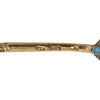 12 RUSSIAN SILVER GOLD ENAMEL DEMITASSE SPOONS