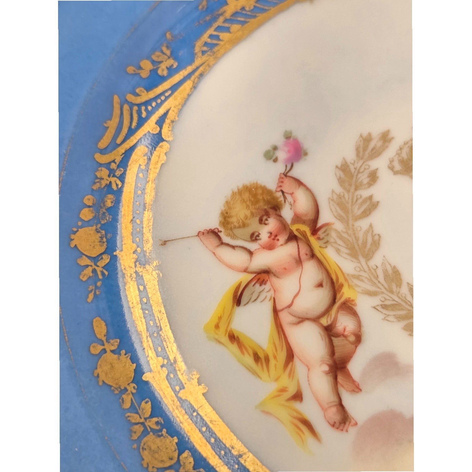 SEVRES 1846 PORCELAIN PLATE SET OF 2