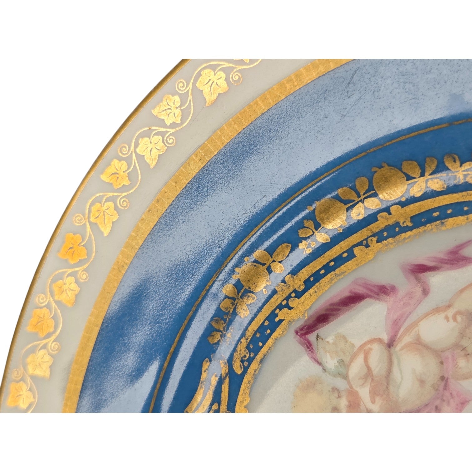 SEVRES 1846 PORCELAIN PLATE SET OF 2