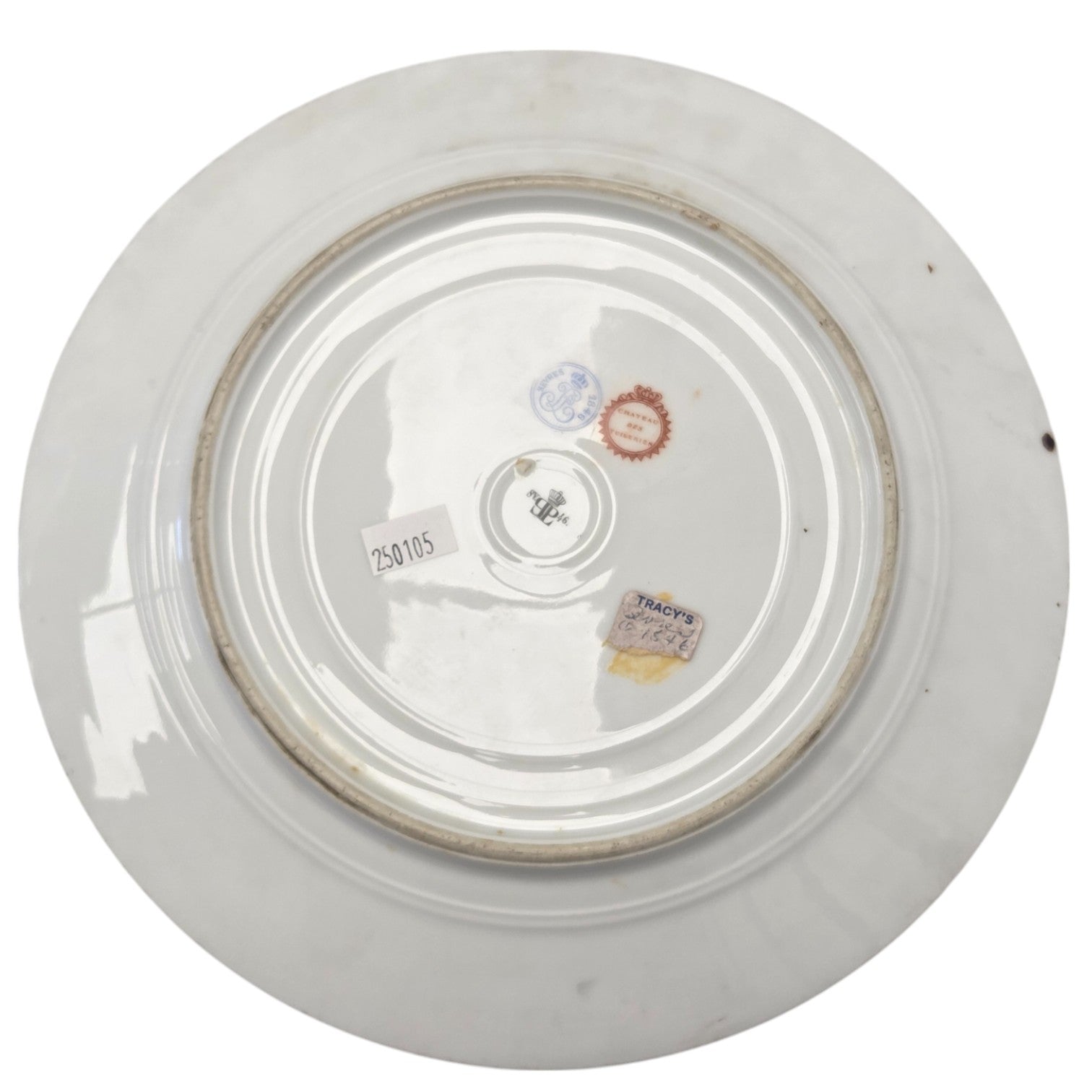 SEVRES 1846 PORCELAIN PLATE SET OF 2