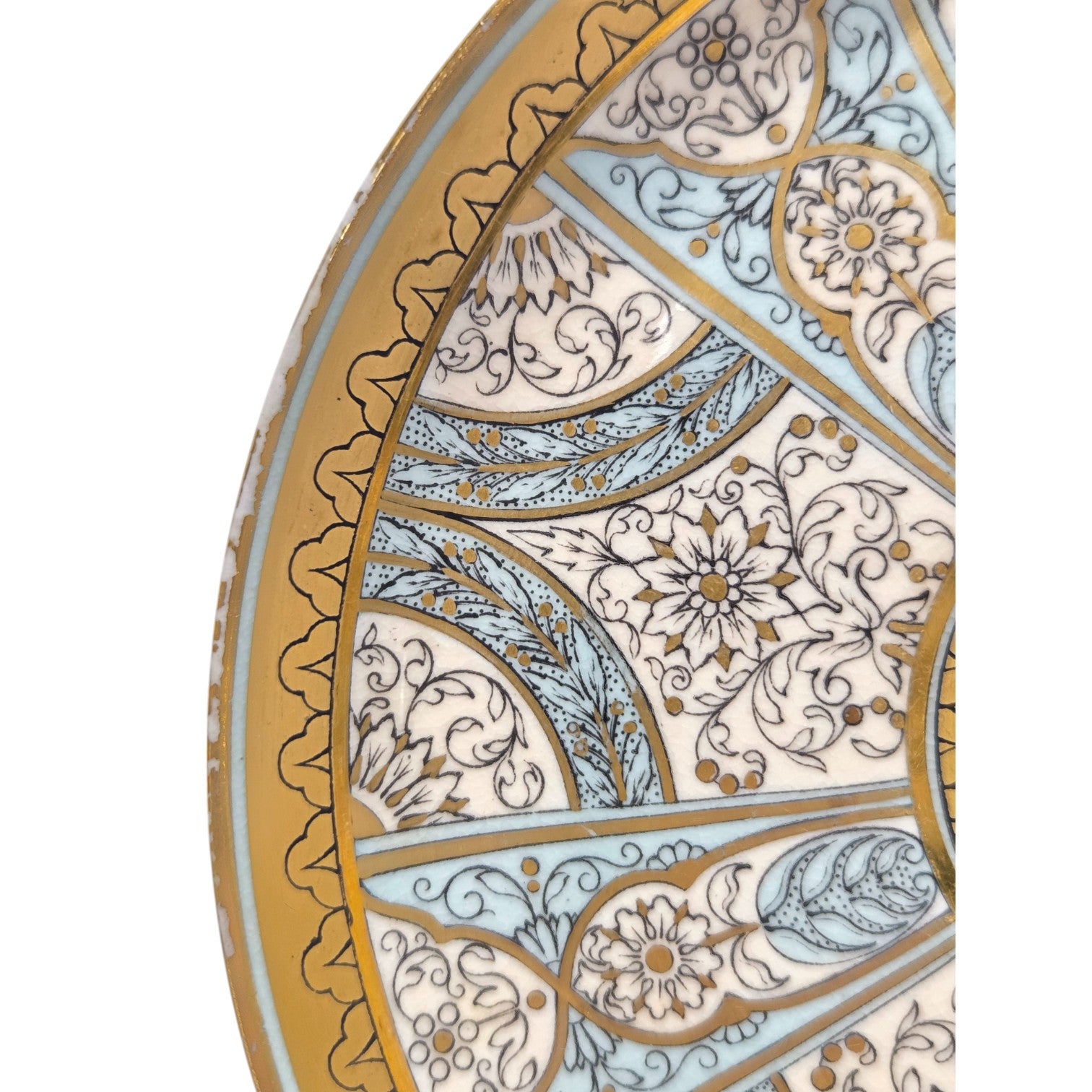 6 ROYAL WORCESTER HARLEQUIN CUPS & SAUCERS