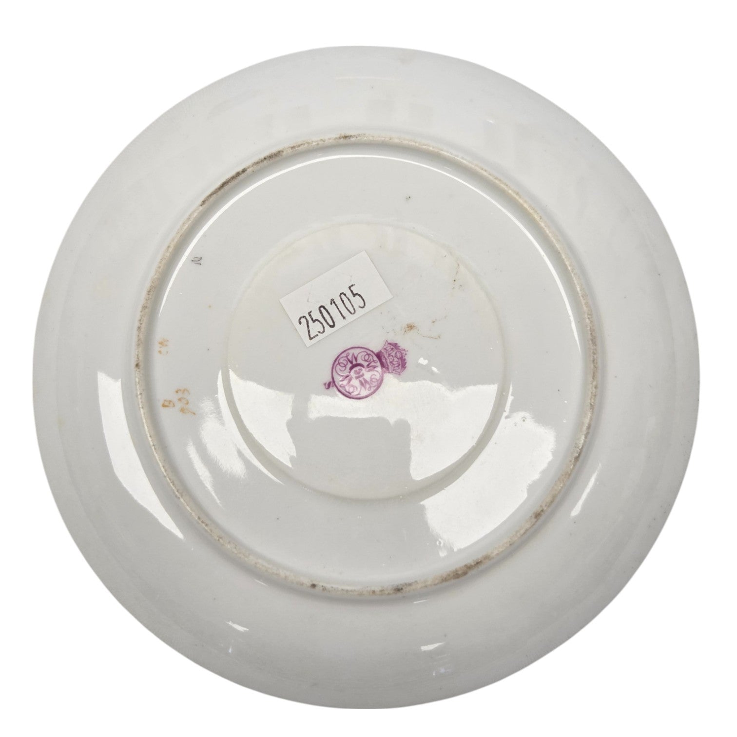 6 ROYAL WORCESTER HARLEQUIN CUPS & SAUCERS