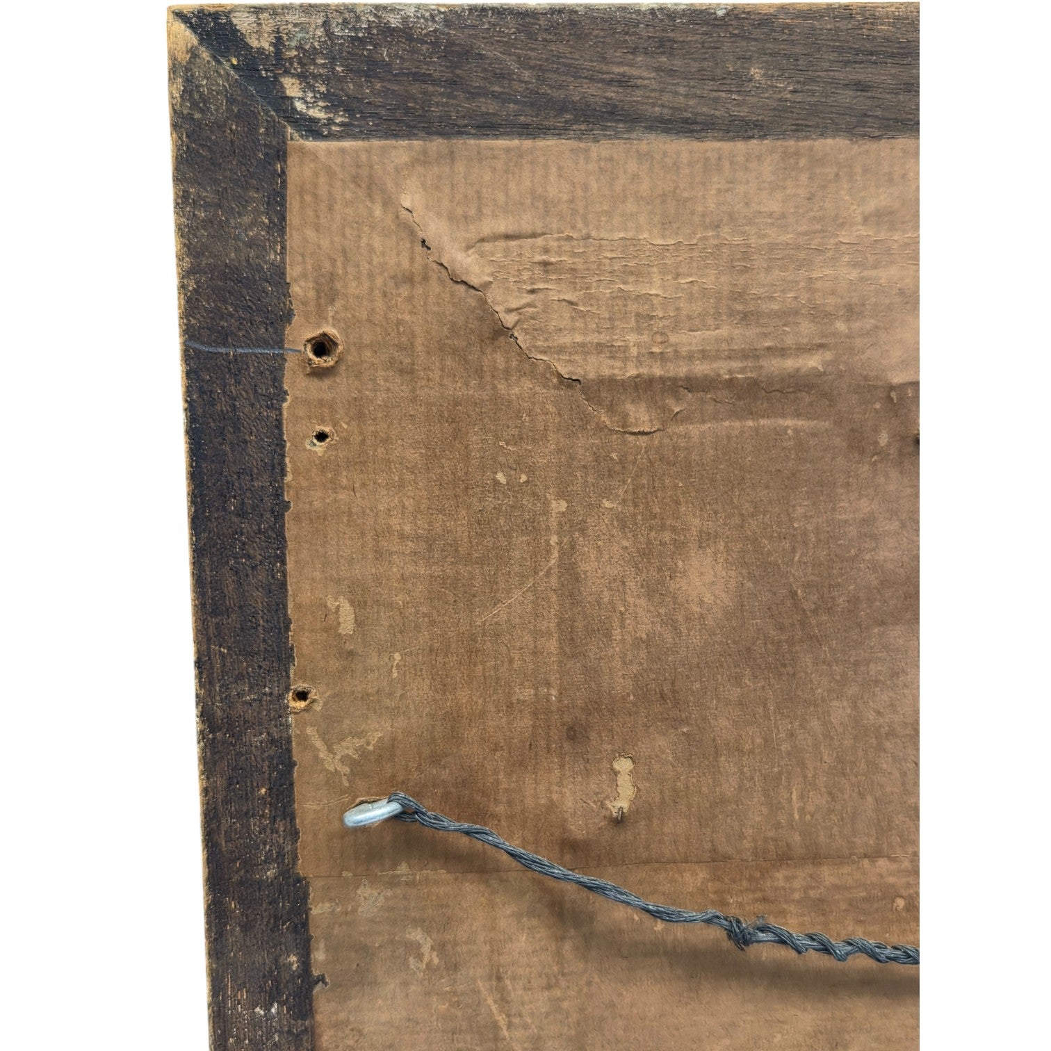 SIGNED 'DINIT' PASTORAL LANDSCAPE PAINTING ON PORCELAIN