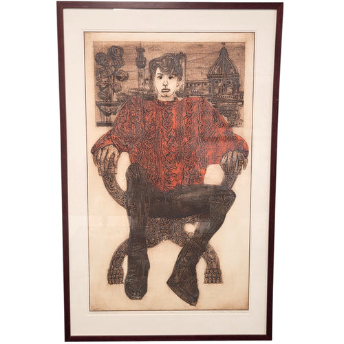 DEAN MEEKER "GREGORY AS LORENZO" LE SIGNED ENGRAVING
