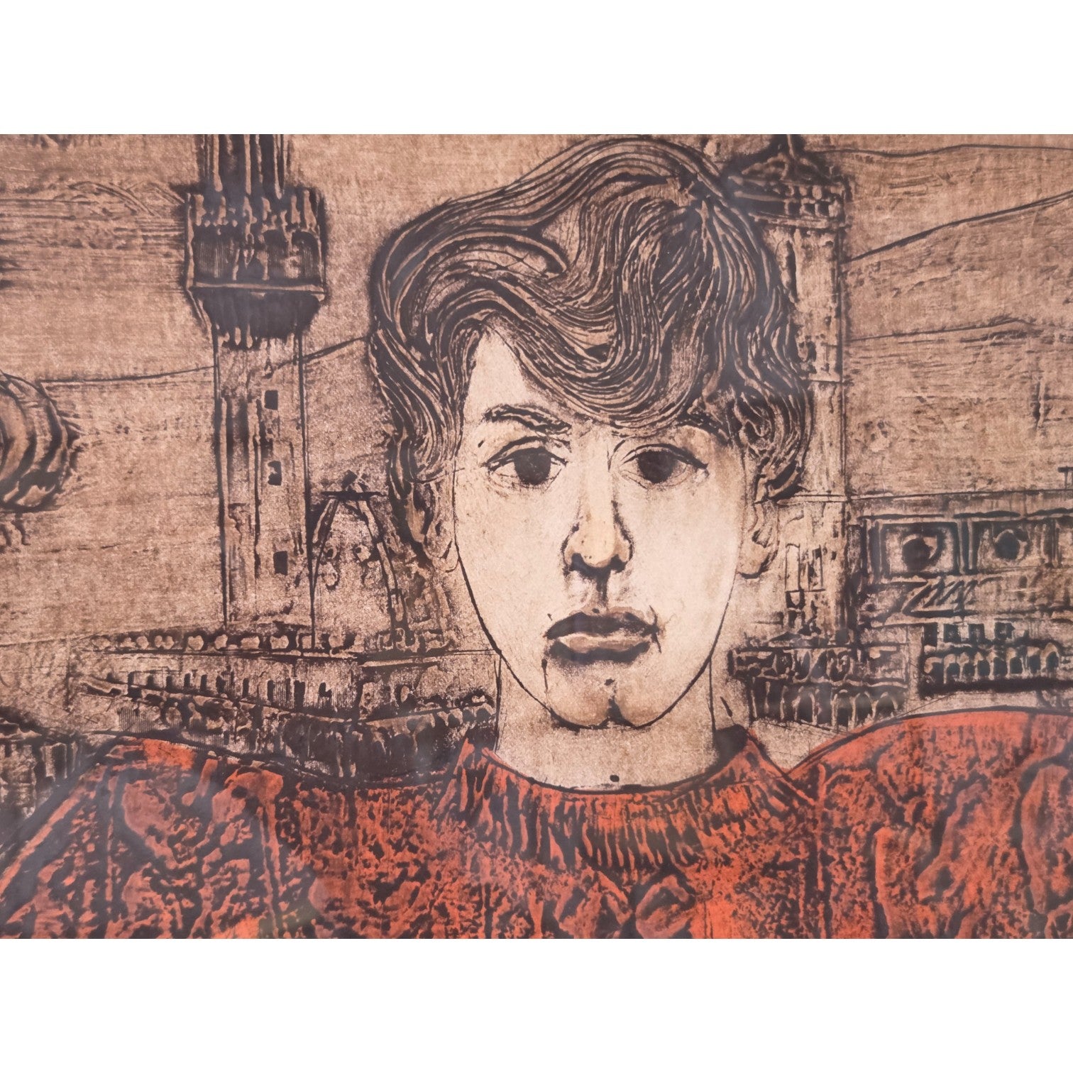 DEAN MEEKER "GREGORY AS LORENZO" LE SIGNED ENGRAVING