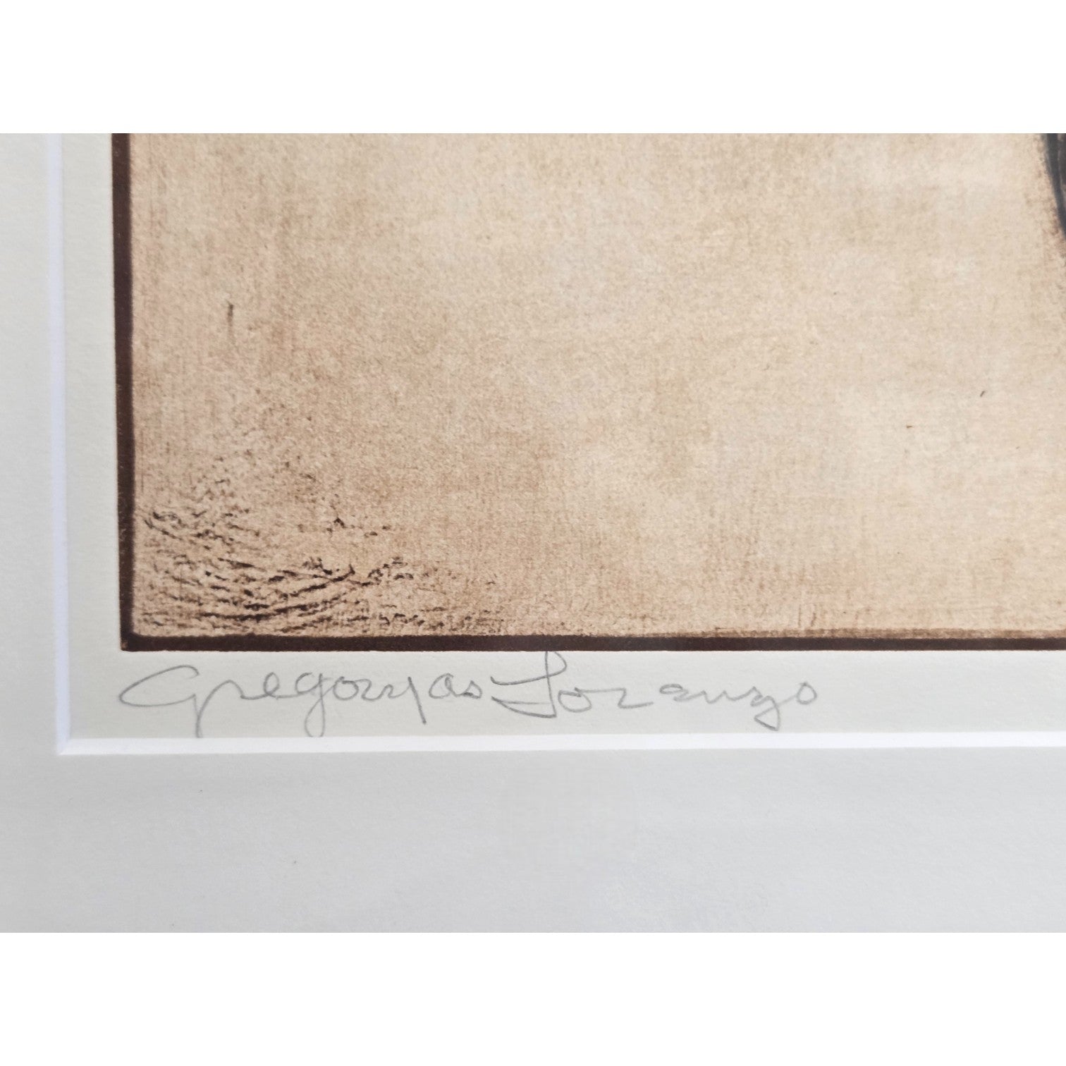 DEAN MEEKER "GREGORY AS LORENZO" LE SIGNED ENGRAVING