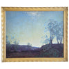 L. MAZZANOVICH EARLY TONALIST LANDSCAPE OIL PAINTING ON CANVAS