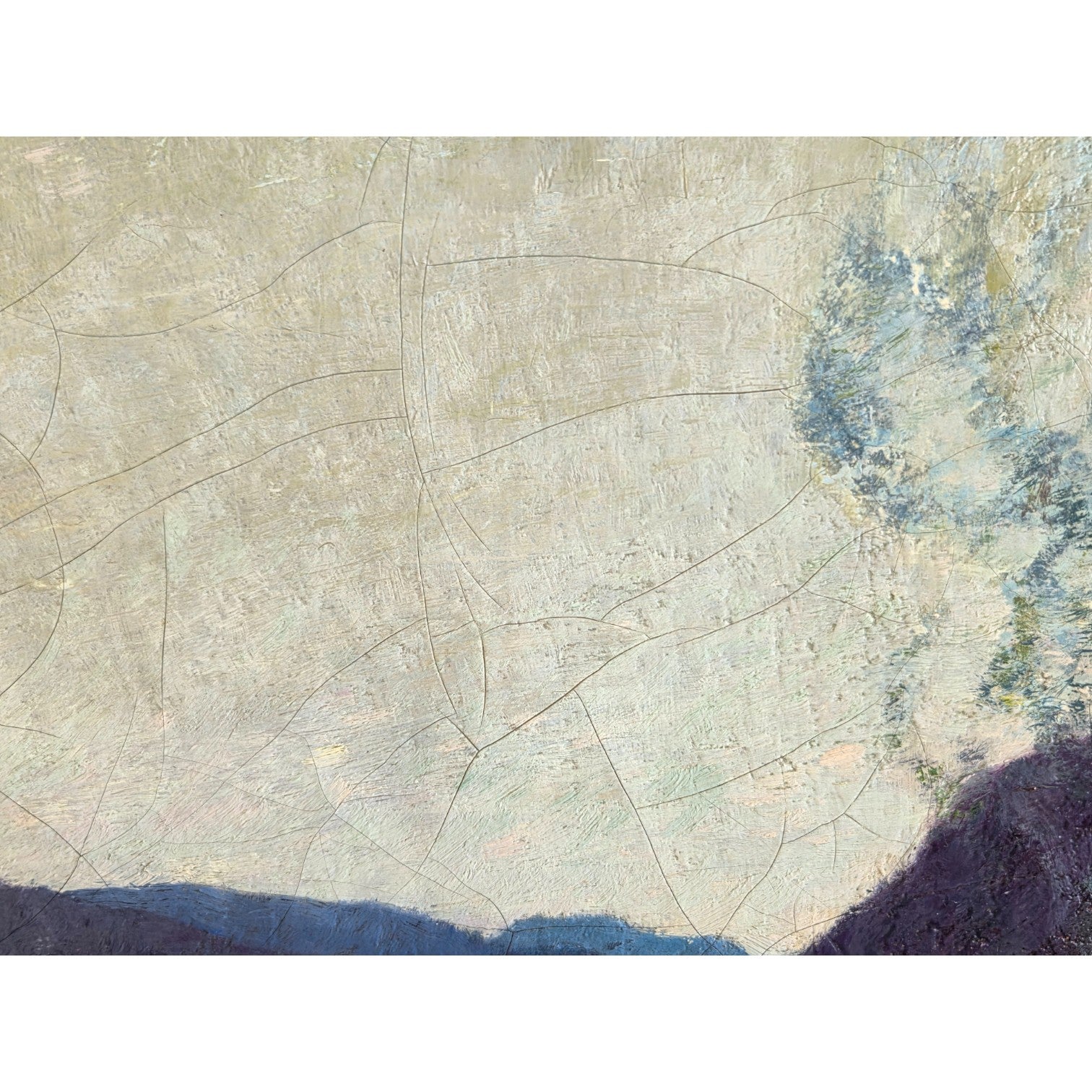 L. MAZZANOVICH EARLY TONALIST LANDSCAPE OIL PAINTING ON CANVAS