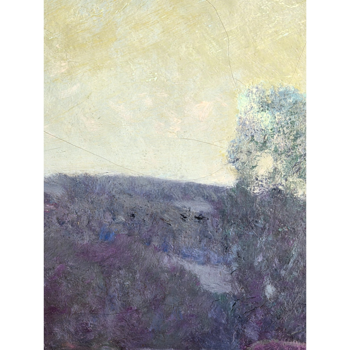 L. MAZZANOVICH EARLY TONALIST LANDSCAPE OIL PAINTING ON CANVAS