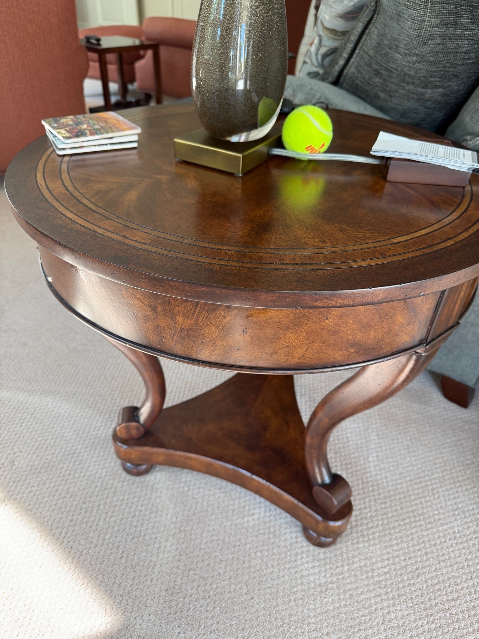 Theodore Alexander Round Side Table