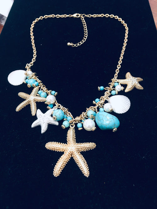 ABW Designs-Sea Life Charm Necklace -N1077