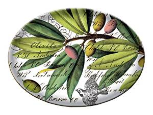 Olive Glass Soap Dish