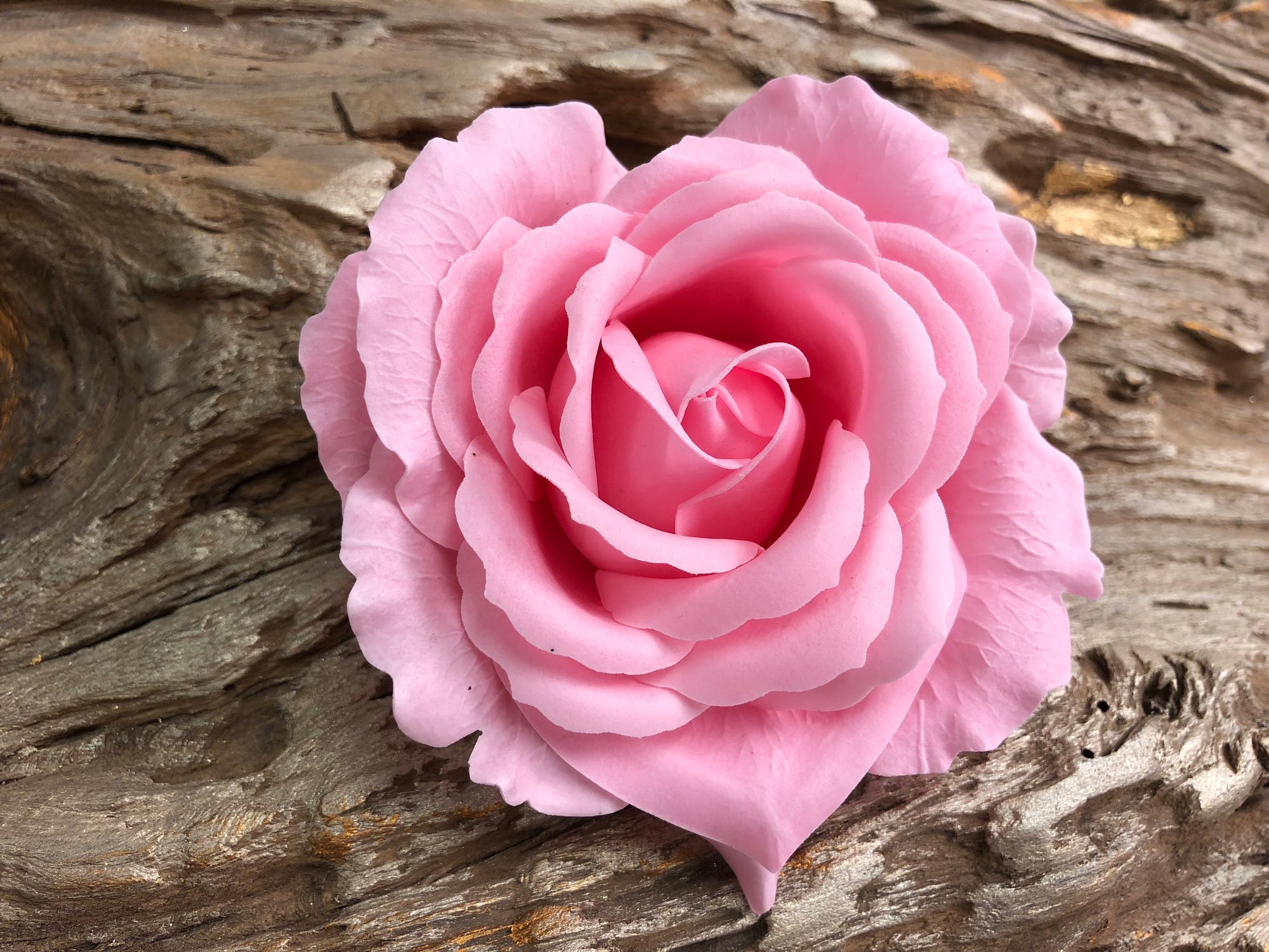 Soap Blooms: Single Heart-Shaped Rose - Dovetails llc